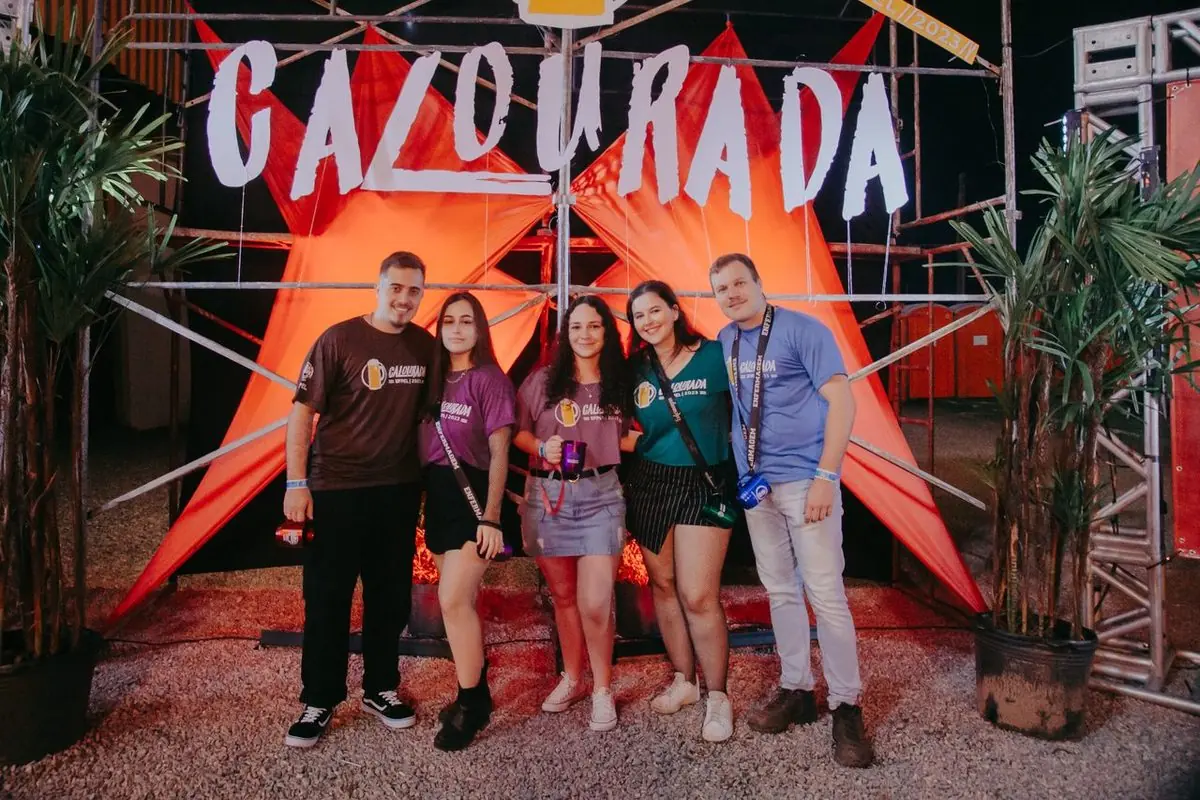 Calourada ao vivo