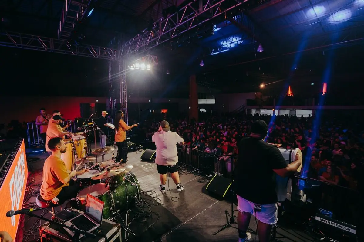 Calourada ao vivo