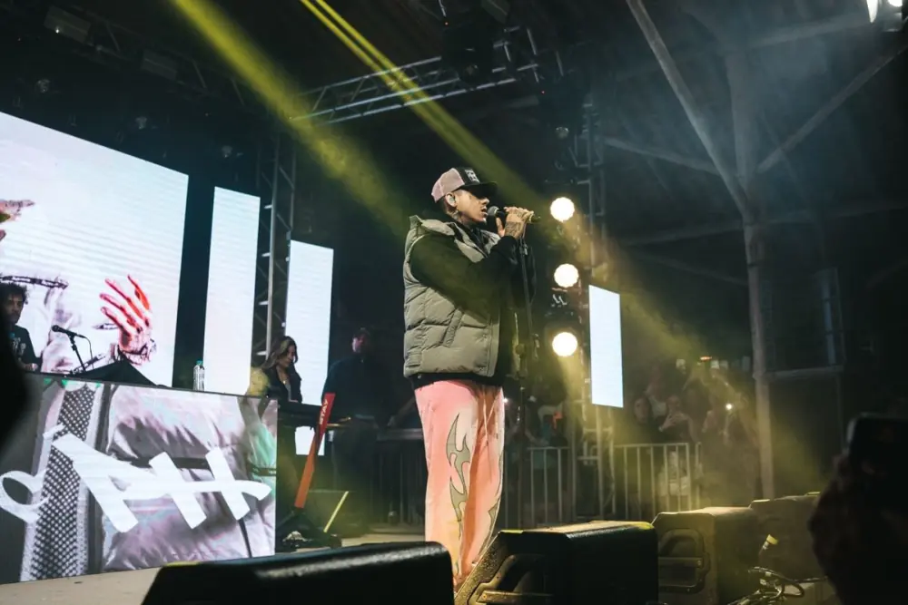 MC PH no palco da TrapBeatz #4
